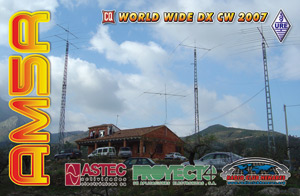 QSL AM5R - CQ WW DX CW 2007