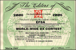 EF8A - CQ WW DX SSB 2006