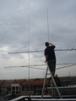 Instalación de nuevas antenas para repetidor de UHF