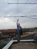 Instalación de nuevas antenas para repetidor de UHF