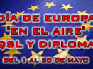 Día de Europa en el aire